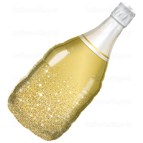 Botella dorada