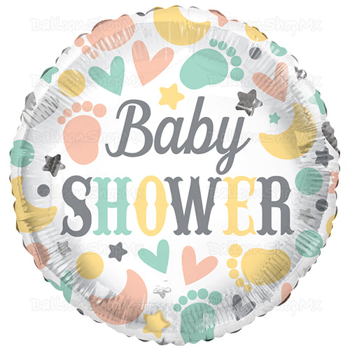 Baby Shower metalizado
